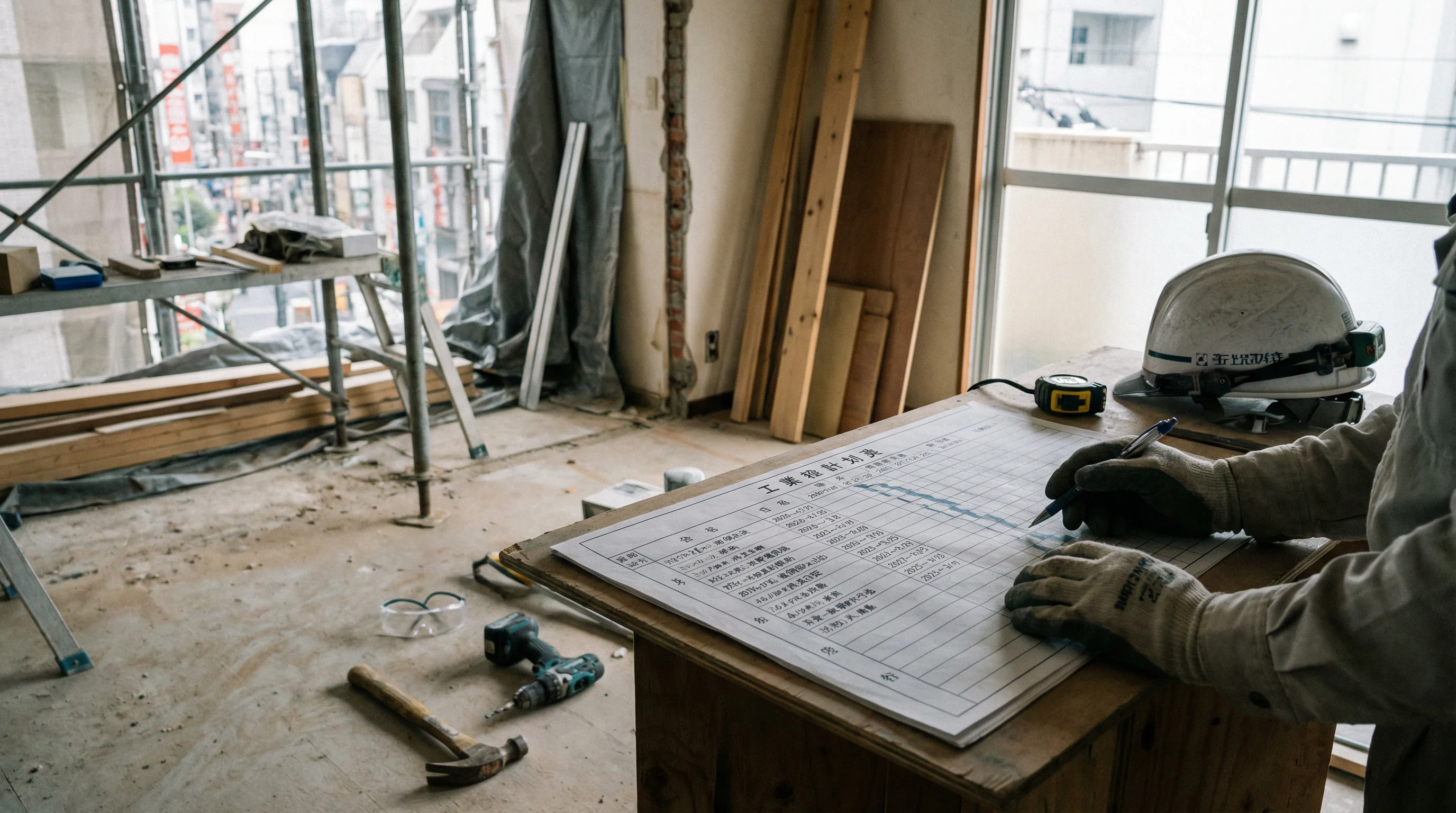 リノベの工期はどれくらい？中古購入から入居までのやさしいスケジュール設計