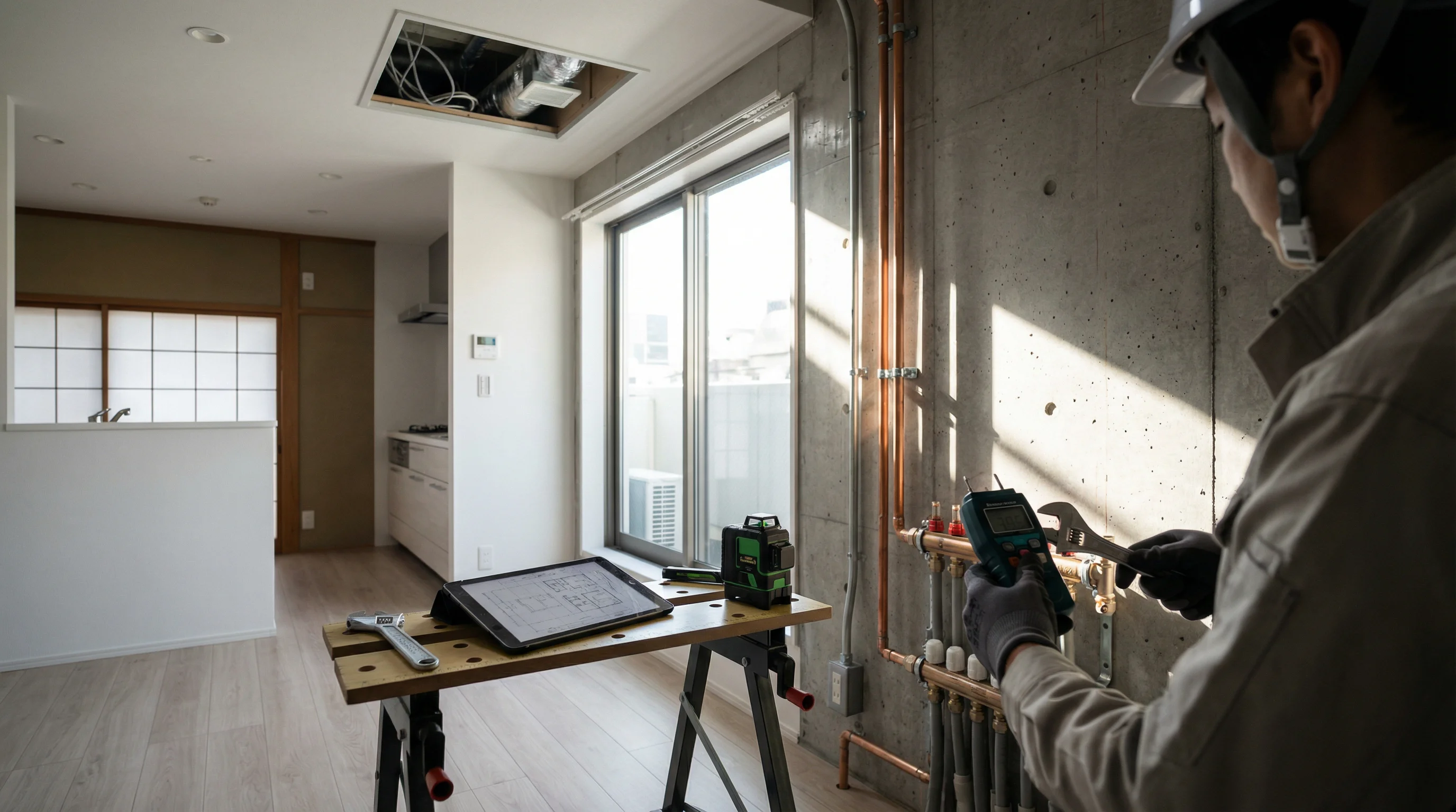 リノベーションの制約はどこから生まれる？配管・躯体・規約をやさしく整理